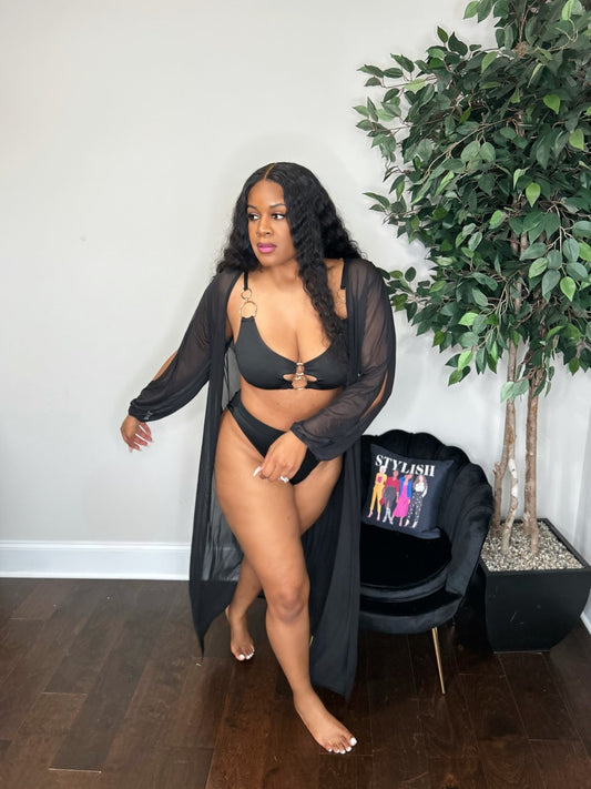 Curvy Kimono Beach Set